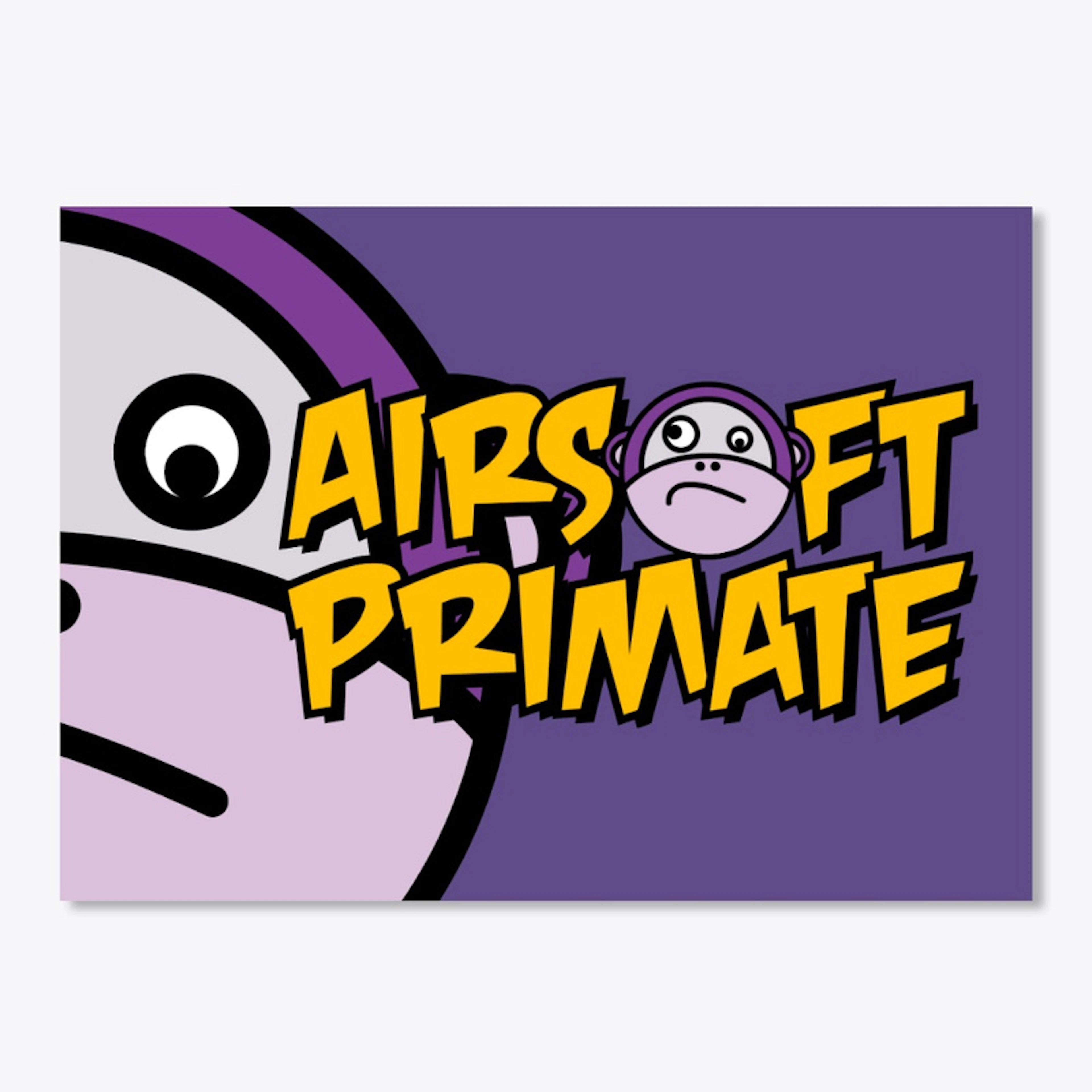 Airsoft Primate Sticker